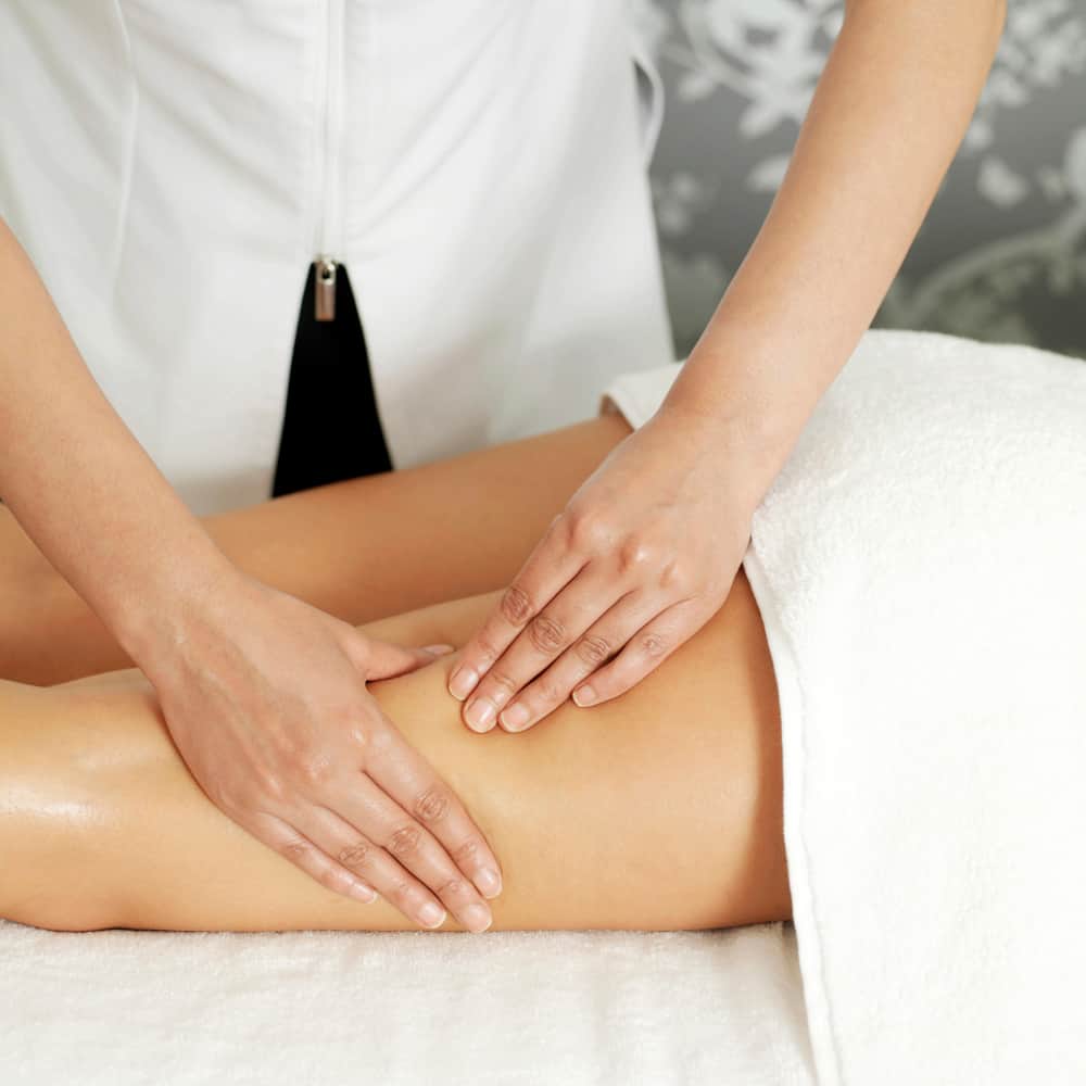 massage des jambes
