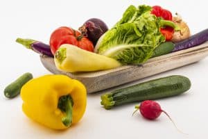 poivre, courgette, chou, radis, pom